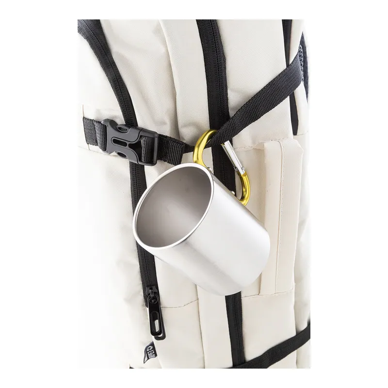 Tortora – Tumbler termico in acciaio inox 200 ml, colore Giallo / Argento