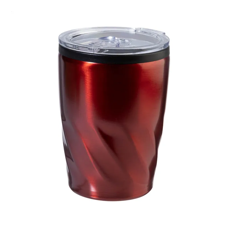 Olmo – Tumbler termico in acciaio inox 350 ml, colore Rosso