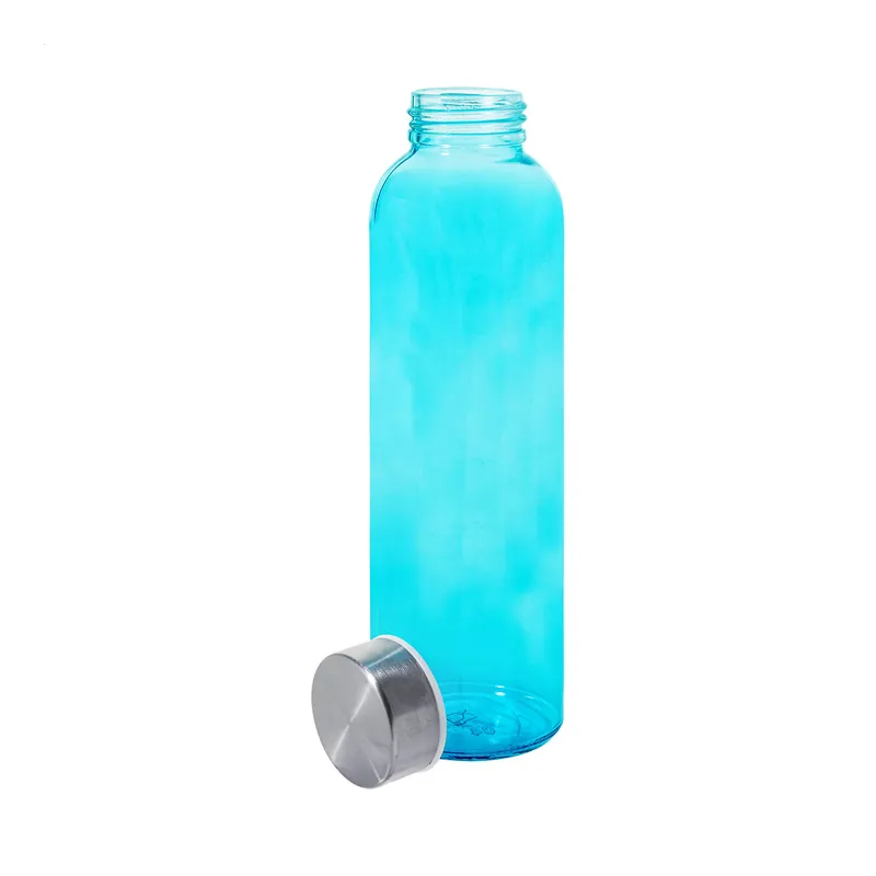 Falò – Borraccia in vetro 500 ml, colore Blu