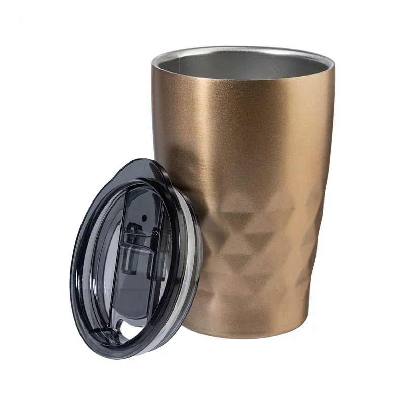 Martora – Tumbler termico in acciaio inox 350 ml, colore Oro