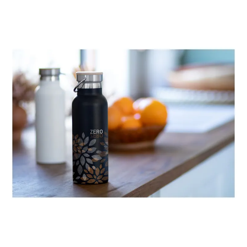 Chiurlo – Borraccia termica in acciaio inox 500 ml, colore Nero