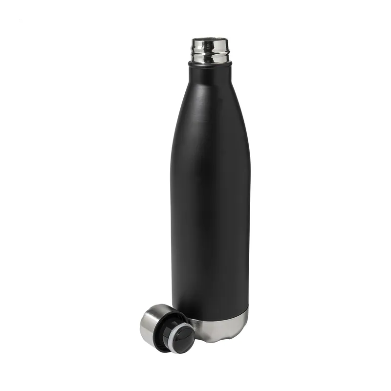 Nevaio – Borraccia termica in acciaio inox 750 ml, colore Nero