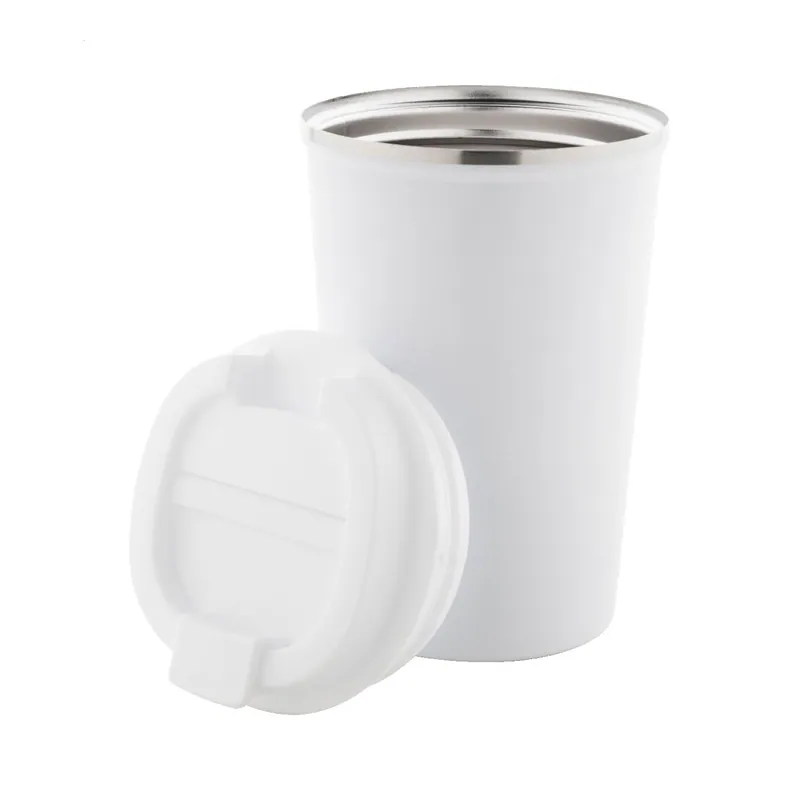 Scoiattolo – Tumbler termico in acciaio inox 350 ml, colore Bianco