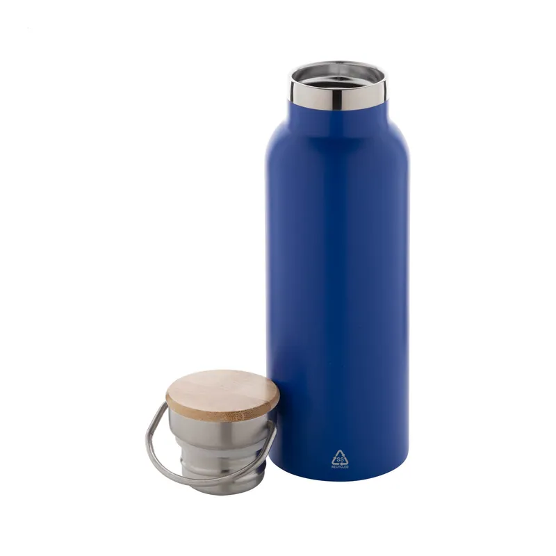 Ritmo – Borraccia termica in acciaio inox riciclato 500 ml, colore Blu