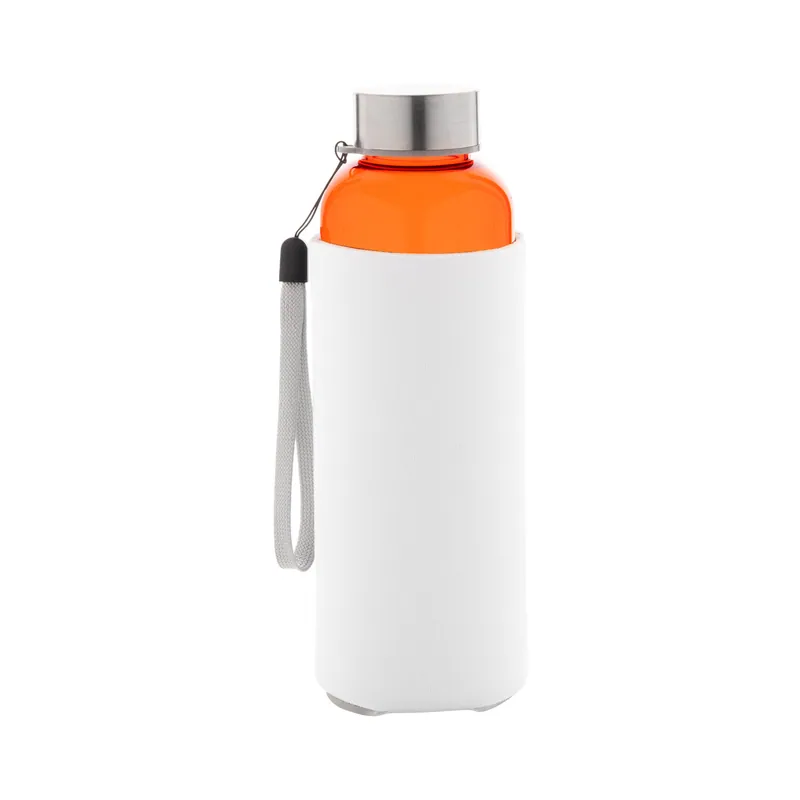 Forra – Borraccia in RPET riciclato 500 ml, colore Arancione / Bianco