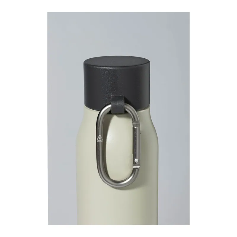 Nespolo – Borraccia termica in acciaio inox riciclato 500 ml, colore Naturale