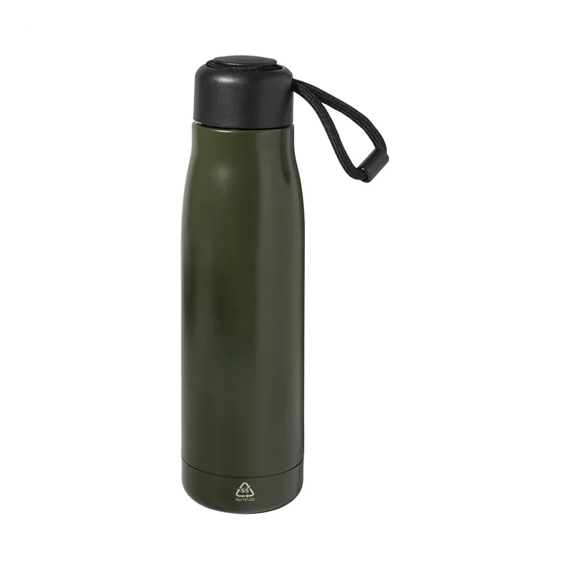 Ansa – Borraccia termica in acciaio inox riciclato 500 ml, colore Verde, vista dettaglio