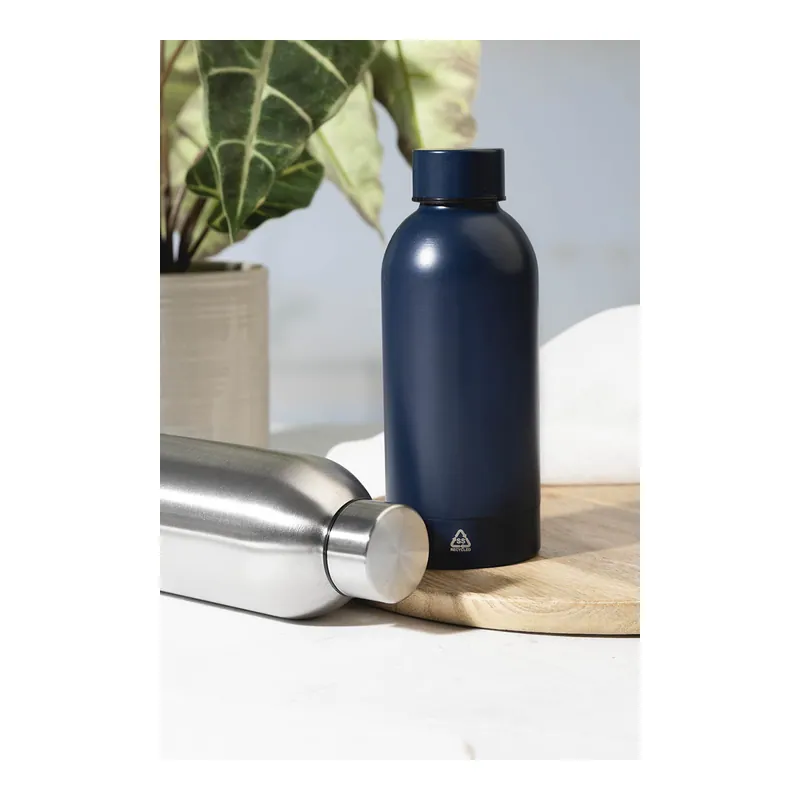 Narciso – Borraccia in acciaio inox riciclato 500 ml, colore Blu scuro