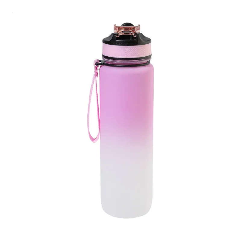 Pigna – Borraccia sportiva in RPET riciclato 1 litro, colore Rosa