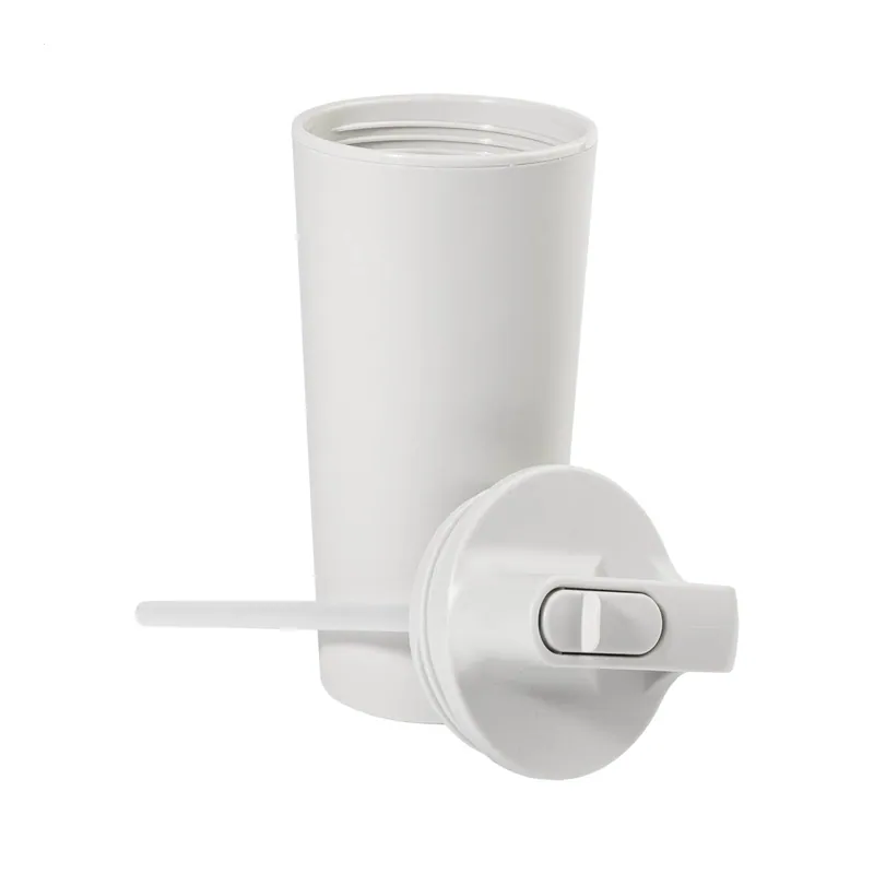 Tulipano – Bicchiere riutilizzabile in polipropilene 470 ml, colore Bianco