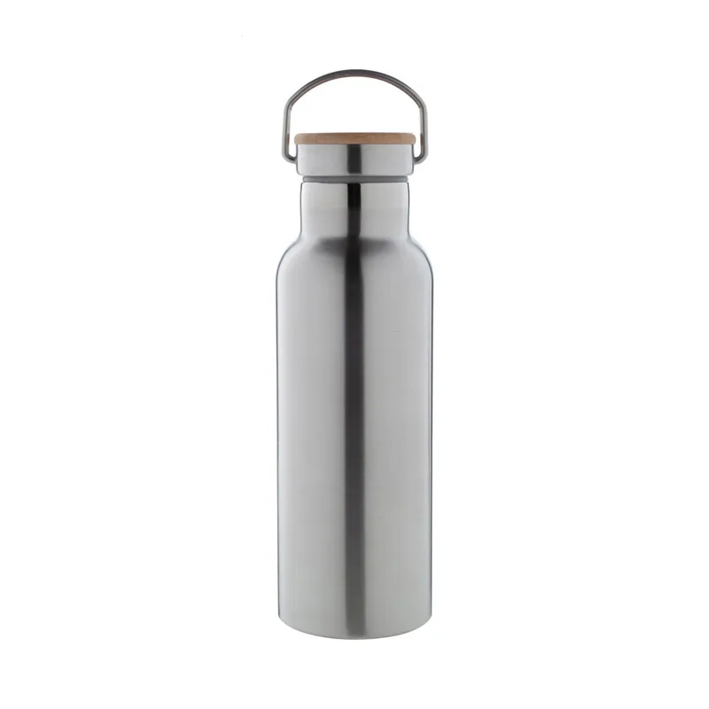 Chiurlo – Borraccia termica in acciaio inox 500 ml, colore Argento, vista fronte