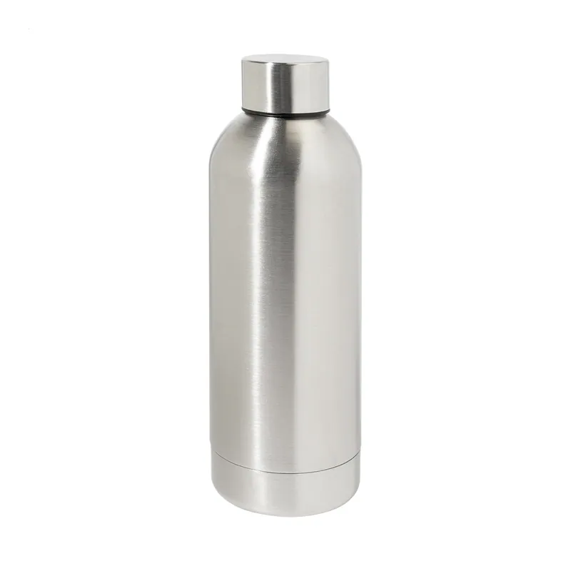 Madrepora – Borraccia in acciaio inox 800 ml, colore Argento, vista fronte