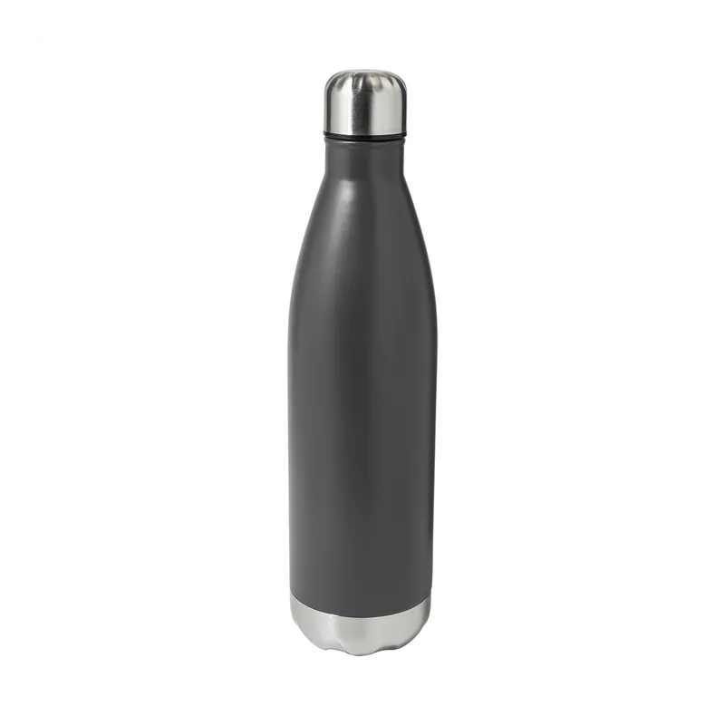 Nevaio – Borraccia termica in acciaio inox 750 ml, colore Grigio, vista fronte