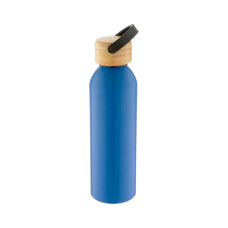 Pozzo – Borraccia in alluminio 600 ml, colore Blu