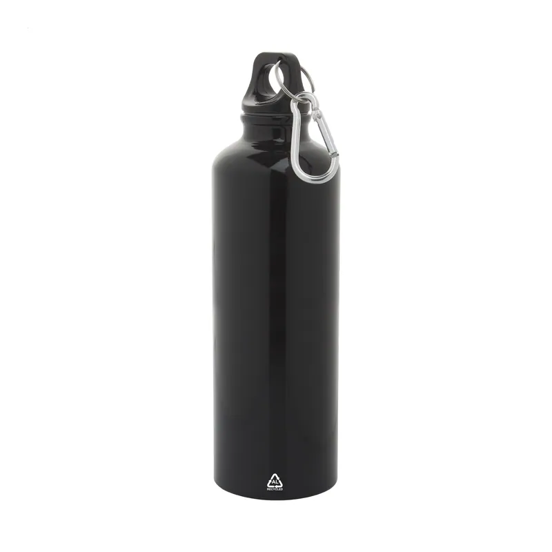 Sughera – Borraccia in alluminio 750 ml, colore Nero, vista fronte