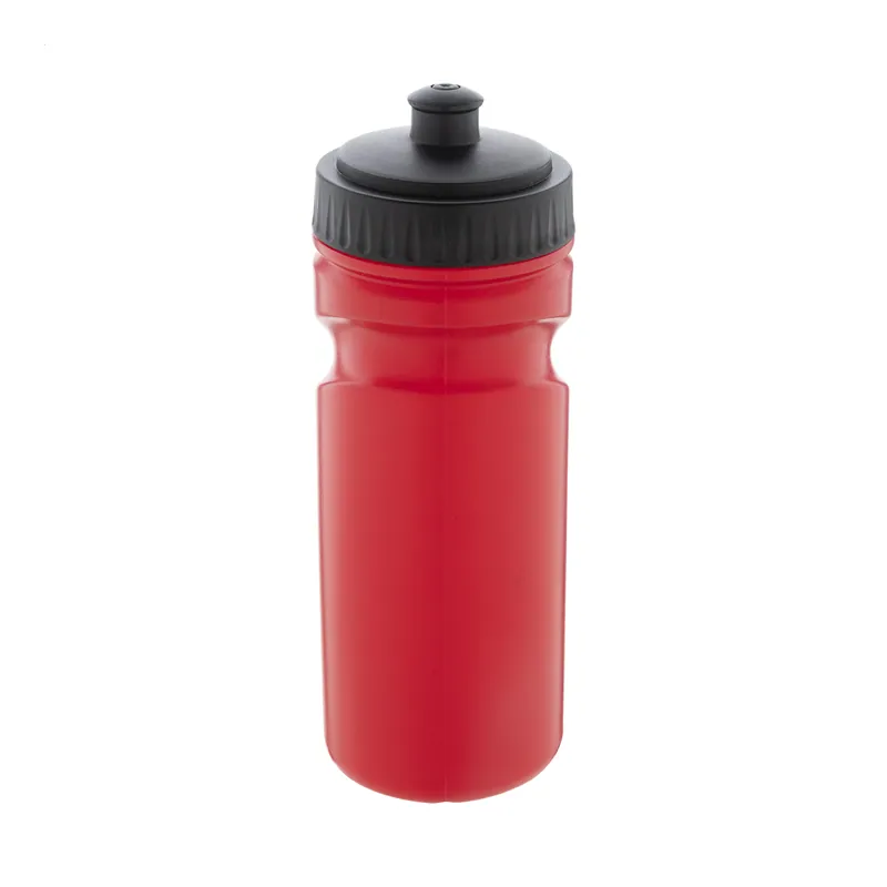 Marmotta – Borraccia sportiva in polipropilene PE riciclato 500 ml, colore Rosso, vista fronte