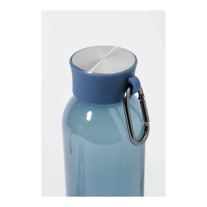 Castagna – Borraccia in RPET riciclato 600 ml, colore Blu