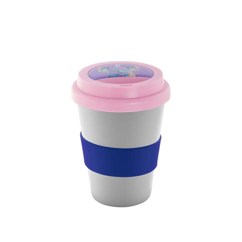 Colle – Tumbler termico in silicone 300 ml, colore Bianco