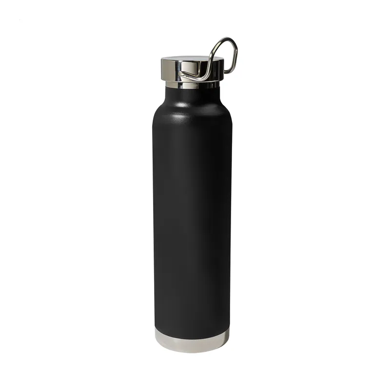 Vaniglia – Borraccia termica in acciaio inox 650 ml, colore Nero