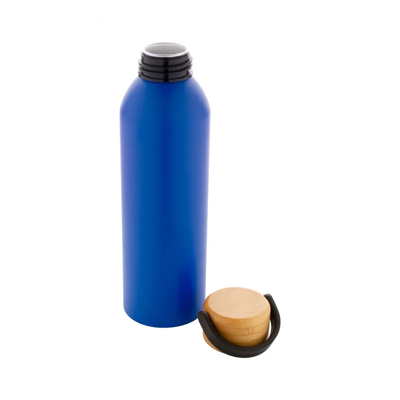 Pozzo – Borraccia in alluminio 600 ml, colore Blu