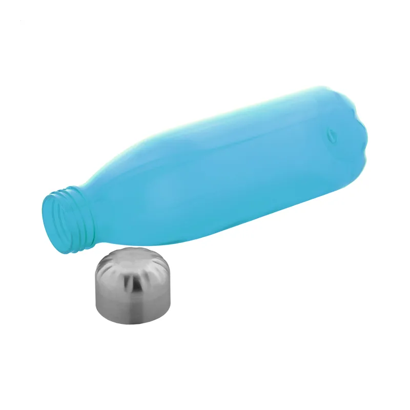 Bonaccia – Borraccia in RPET riciclato 600 ml, colore Azzurro