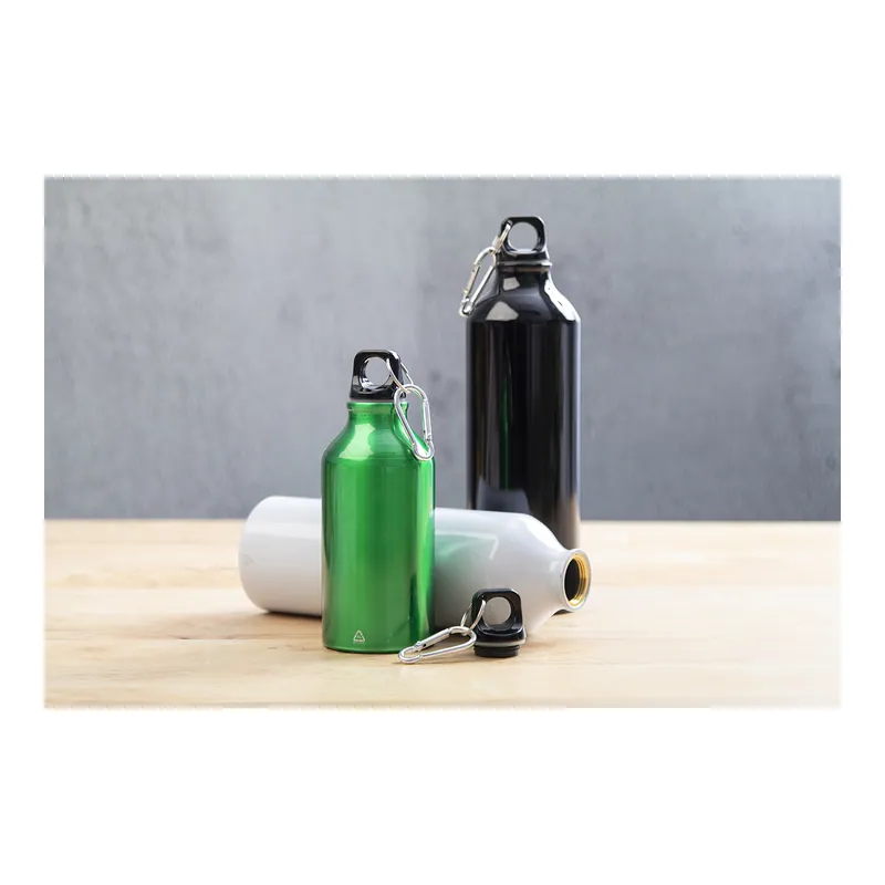 Upupa – Borraccia in alluminio 400 ml, colore Verde