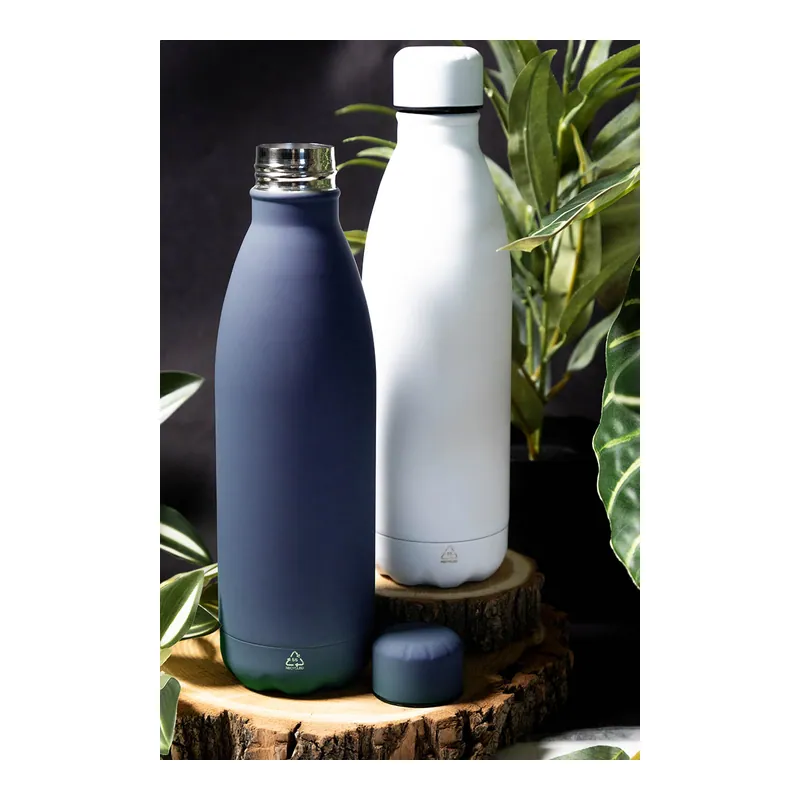 Quiete – Borraccia in acciaio inox riciclato 790 ml, colore Blu scuro
