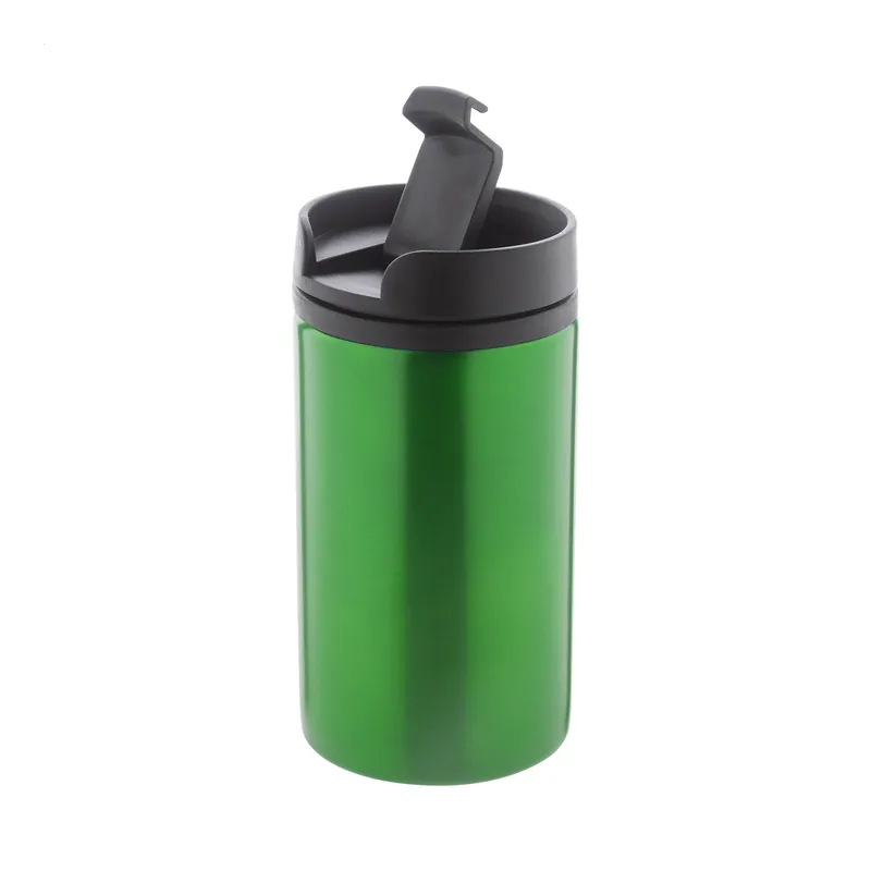 Spigola – Tumbler termico in acciaio inox riciclato 250 ml, colore Verde