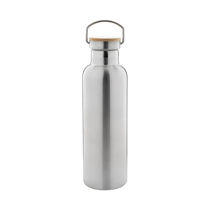Rondone – Borraccia termica in acciaio inox riciclato 750 ml, colore Argento