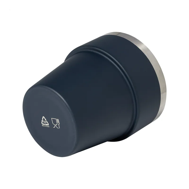 Stalattite – Tumbler termico in acciaio inox riciclato 250 ml, colore Blu scuro