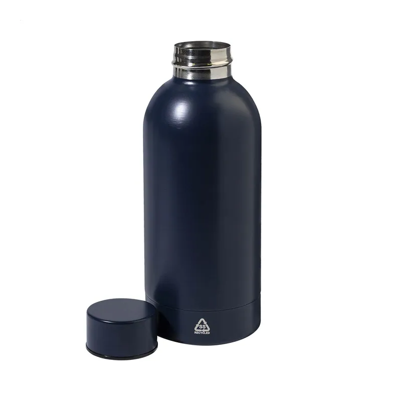 Narciso – Borraccia in acciaio inox riciclato 500 ml, colore Blu scuro