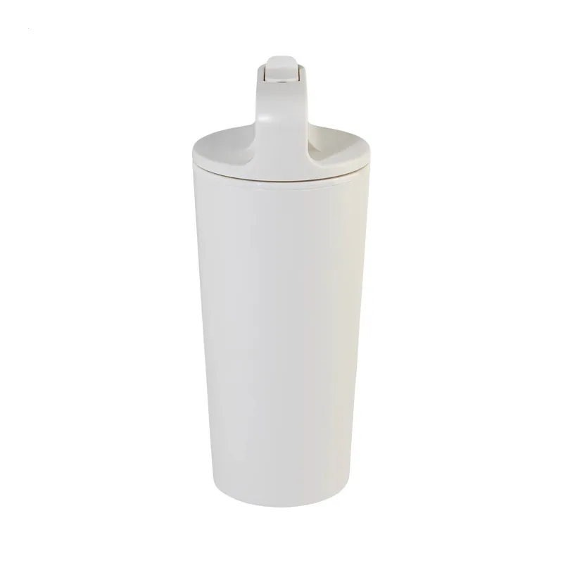 Tulipano – Bicchiere riutilizzabile in polipropilene 470 ml, colore Bianco