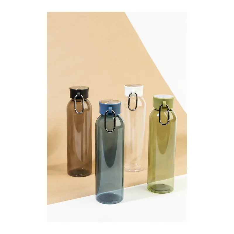 Castagna – Borraccia in RPET riciclato 600 ml, colore Blu