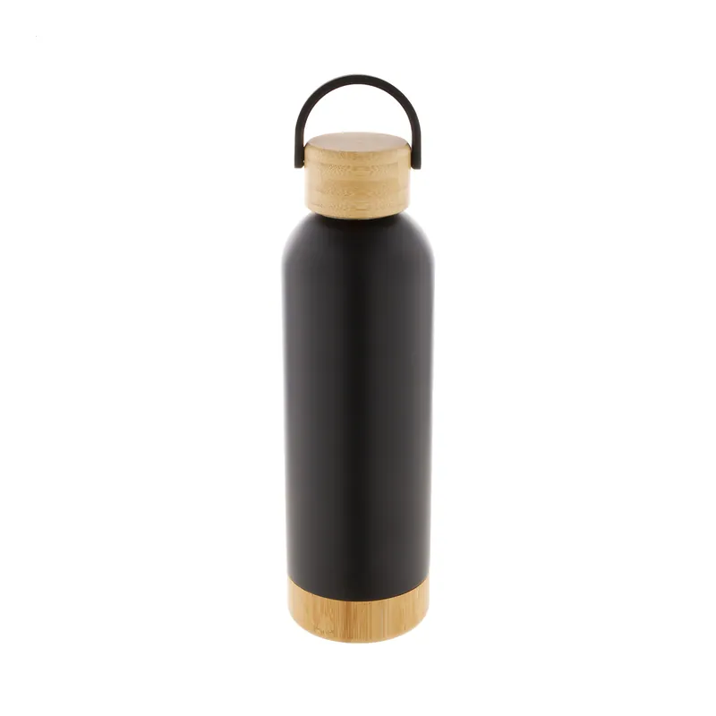Balestruccio – Borraccia termica in acciaio inox 500 ml, colore Nero