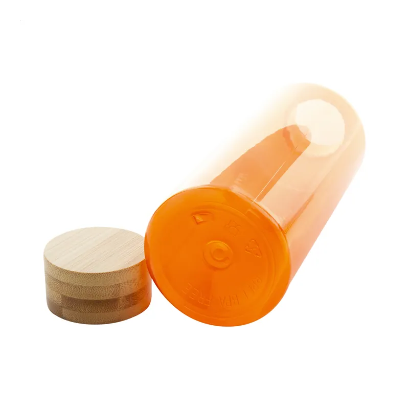 Piviere – Borraccia in plastica riciclata 500 ml, colore Arancione