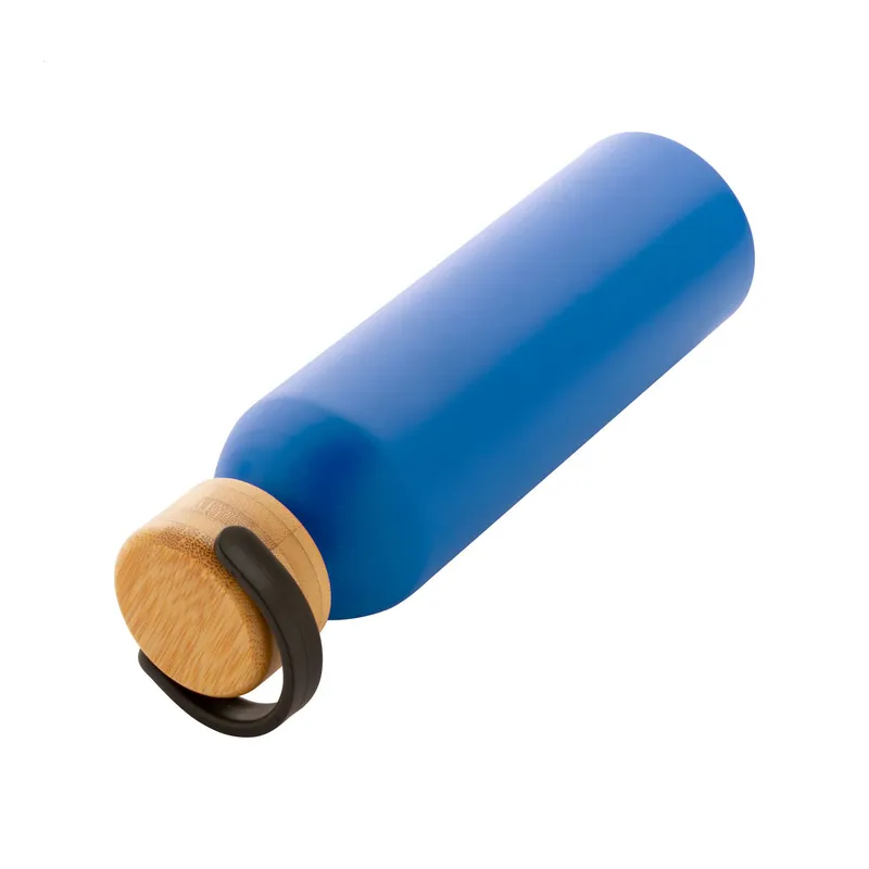Pozzo – Borraccia in alluminio 600 ml, colore Blu