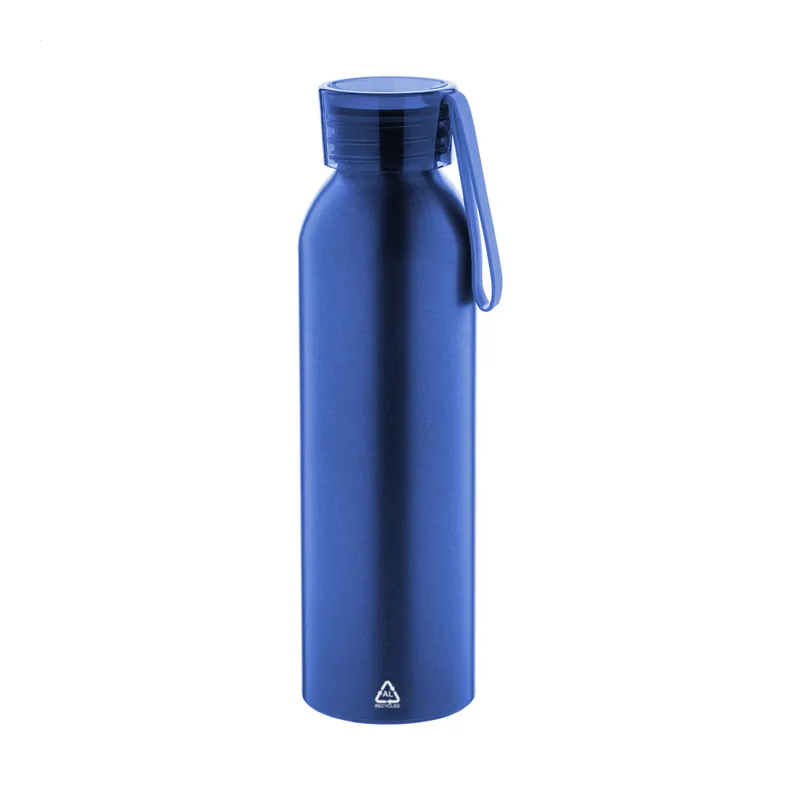 Arpeggio – Borraccia in alluminio 600 ml, colore Blu, vista fronte