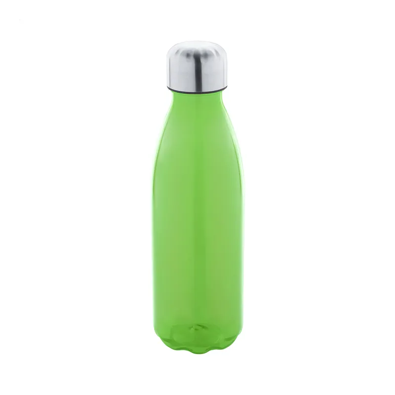 Bonaccia – Borraccia in RPET riciclato 600 ml, colore Verde, vista fronte