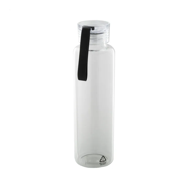 Gruccione – Borraccia termica in vetro 550 ml, colore Nero