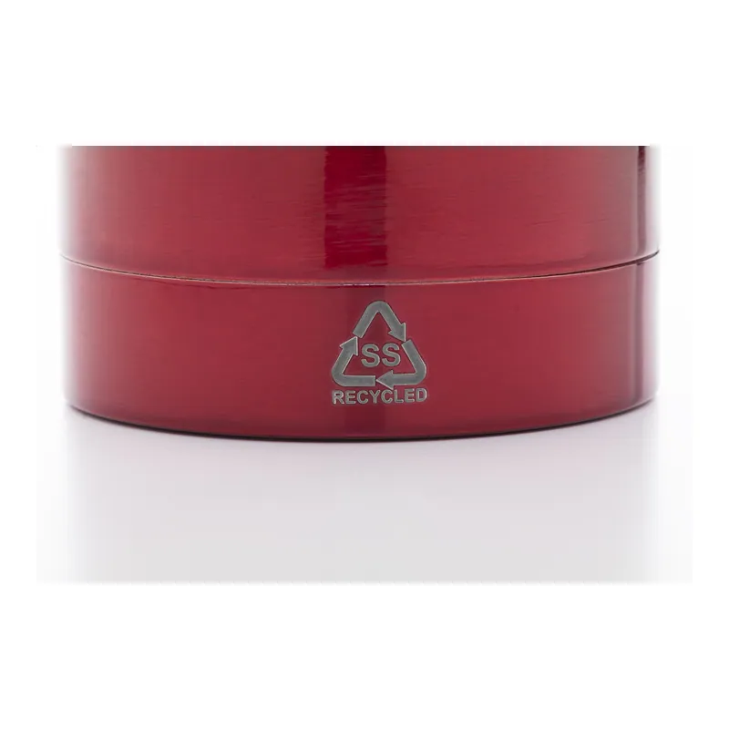Colombaccio – Thermos in acciaio inox riciclato 500 ml, colore Rosso