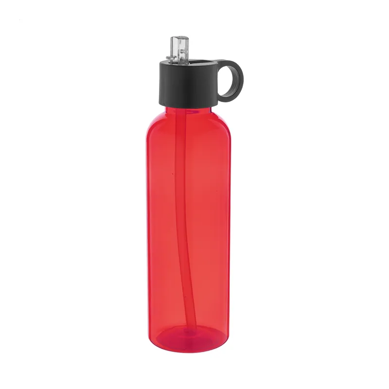 Fenicottero – Borraccia sportiva in RPET riciclato 500 ml, colore Rosso, vista fronte