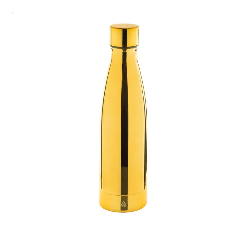 Madreperla – Borraccia termica in acciaio inox riciclato 500 ml, colore Oro, vista dettaglio