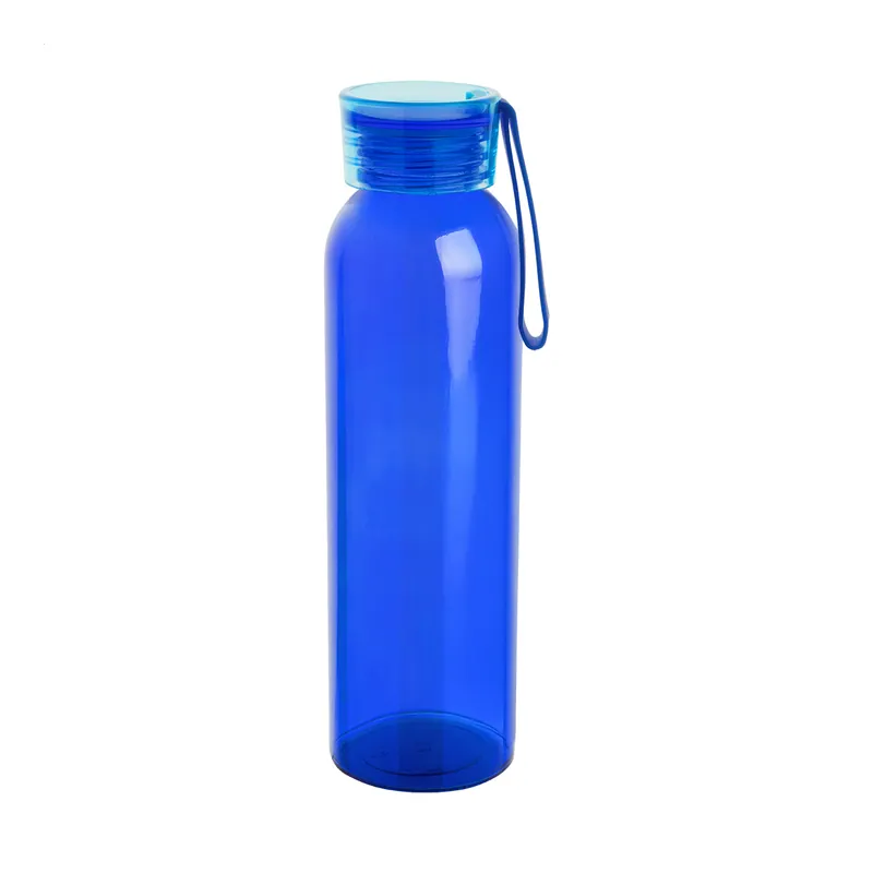 Tasso – Borraccia in vetro 500 ml, colore Blu, vista fronte