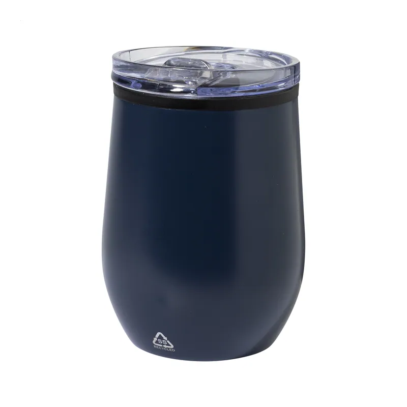 Primula – Tumbler termico in acciaio inox riciclato 350 ml, colore Blu scuro