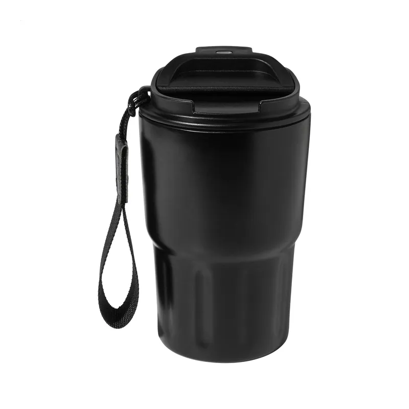 Argine – Tumbler termico in acciaio inox riciclato 350 ml, colore Nero