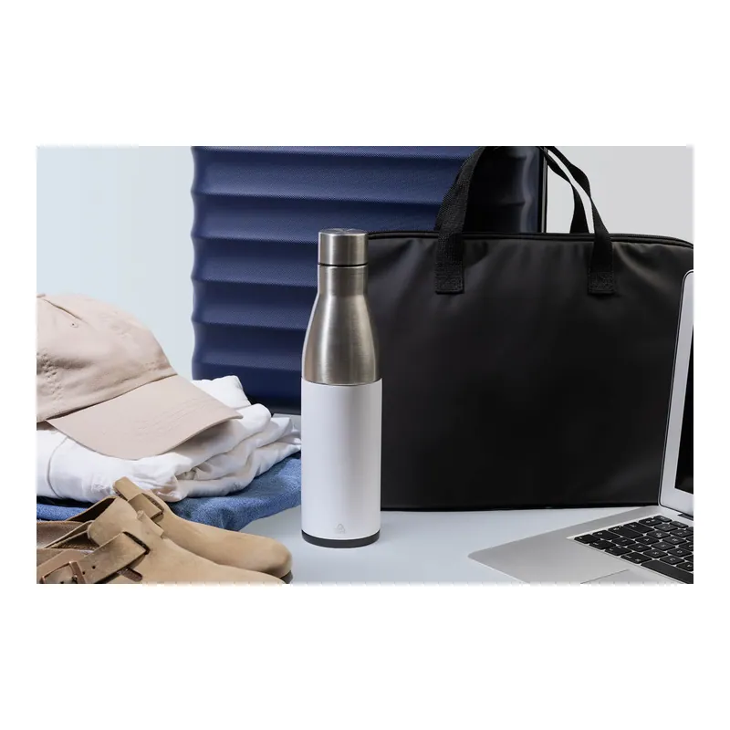 Gru – Borraccia termica in acciaio inox riciclato 350 ml, colore Bianco