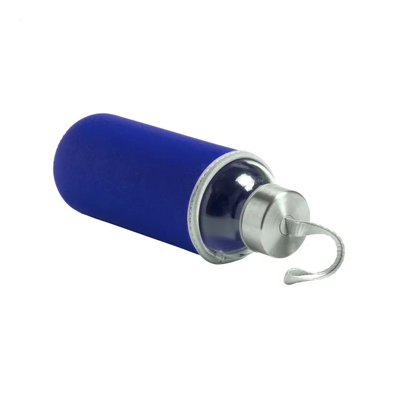 Falesia – Borraccia in vetro 420 ml, colore Blu