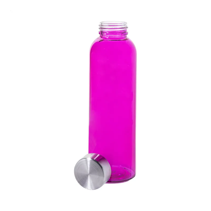Falò – Borraccia in vetro 500 ml, colore Fucsia