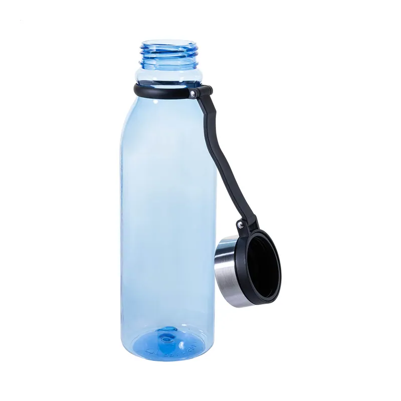 Cernia – Borraccia in RPET riciclato 830 ml, colore Azzurro, vista fronte