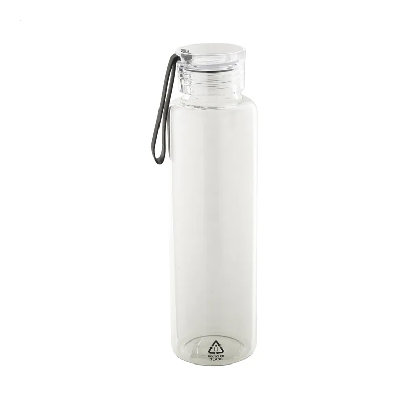 Gruccione – Borraccia termica in vetro 550 ml, colore Nero